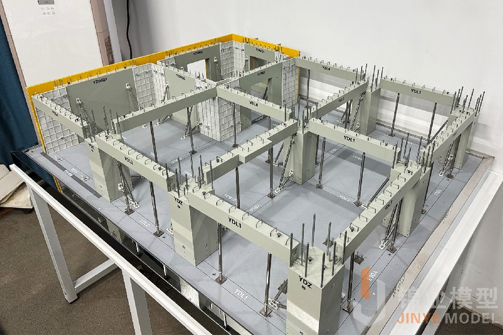 装配式建筑可拆装教学模型(金属材质)